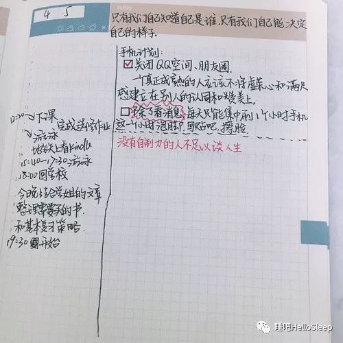 日计划